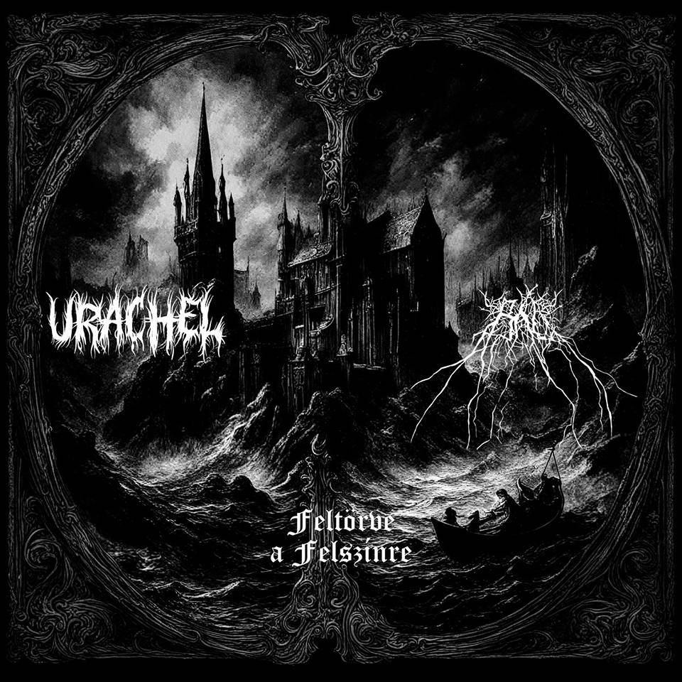 Urachel - 'Felt​ö​rve a Felsz​í​nre' címmel az érdi szintén egyszemélyes black metal projekttel a BÁL-lal közös split anyagot hoztak ki!